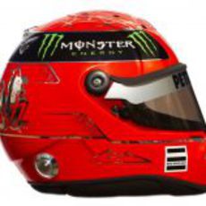 Casco de Michael Schumacher para 2011