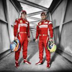 Alonso y Massa, pilotos oficiales de Ferrari en 2011