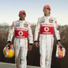 Hamilton y Button, ¿caminando hacia el éxito en 2011?