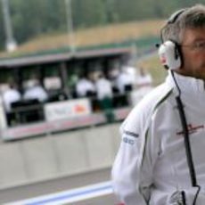 Brawn en el GP de Bélgica