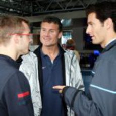 Bourdais, Coulthard y Webber