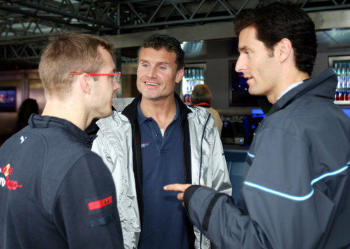 Bourdais, Coulthard y Webber