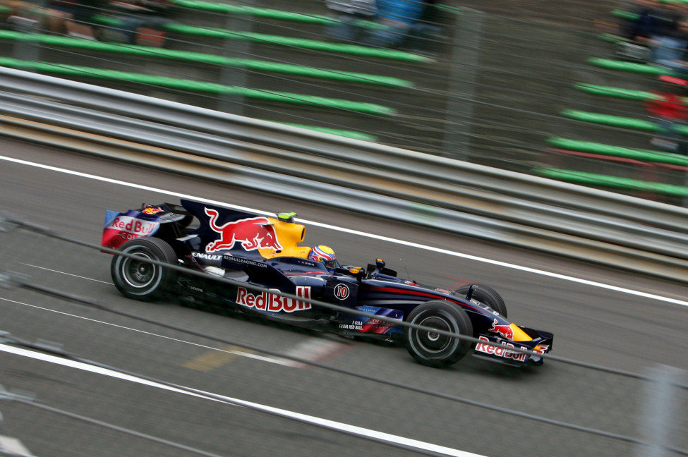 Webber en el GP de Bélgica