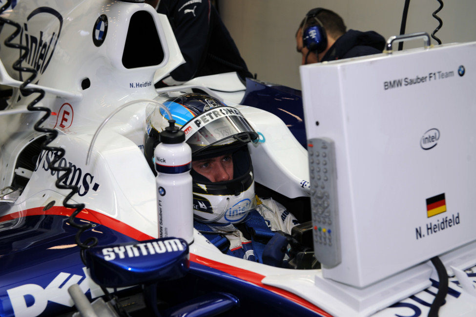 Heidfeld en el BMW