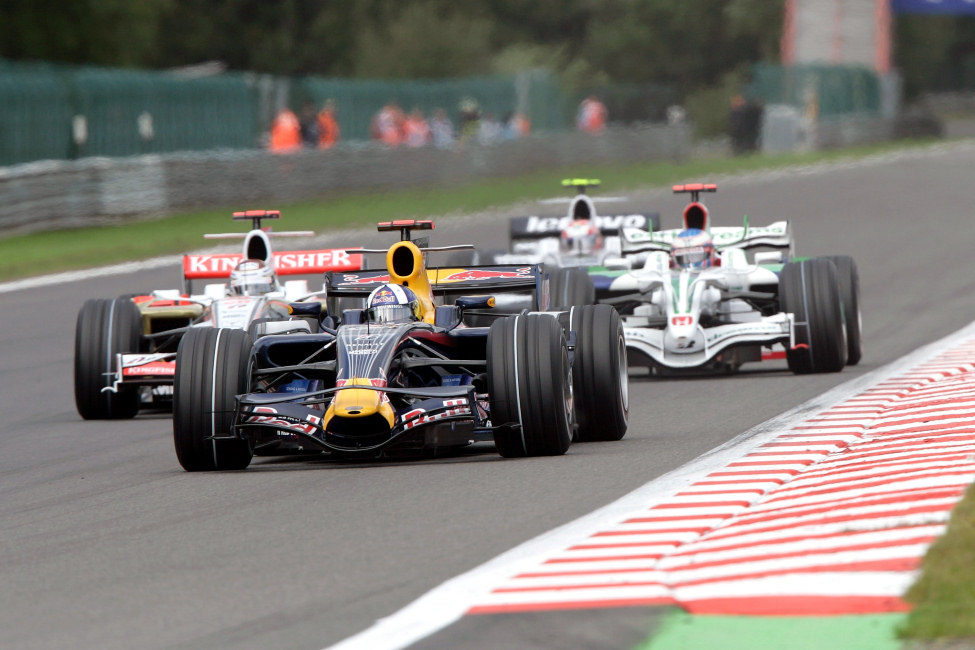 Coulthard en Spa