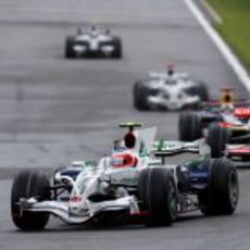 Barrichello en el GP de Bélgica