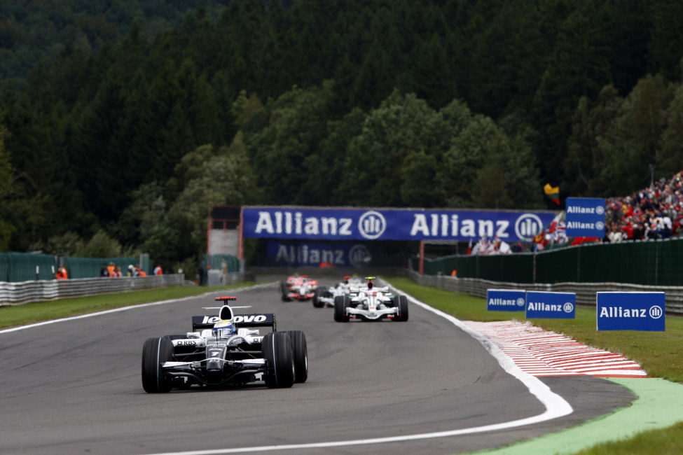 Rosberg en el GP de Bélgica