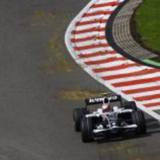 Nakajima en Eau Rouge