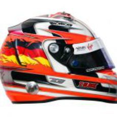 Casco de Timo Glock en 2011