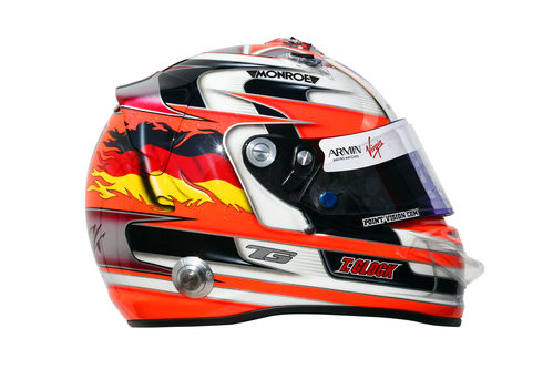 Casco de Timo Glock en 2011