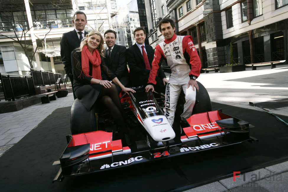Marussia Virgin Racing se asocia con la CNBC