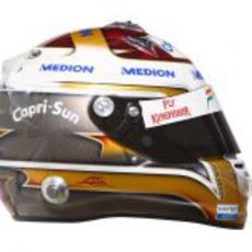 Casco de Adrian Sutil para 2011