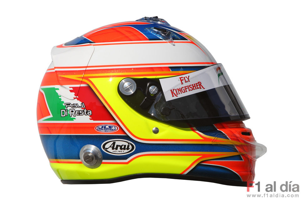 Casco de Paul di Resta para 2011