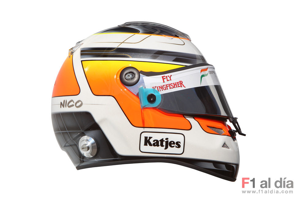 Casco de Nico Hülkenberg para 2011