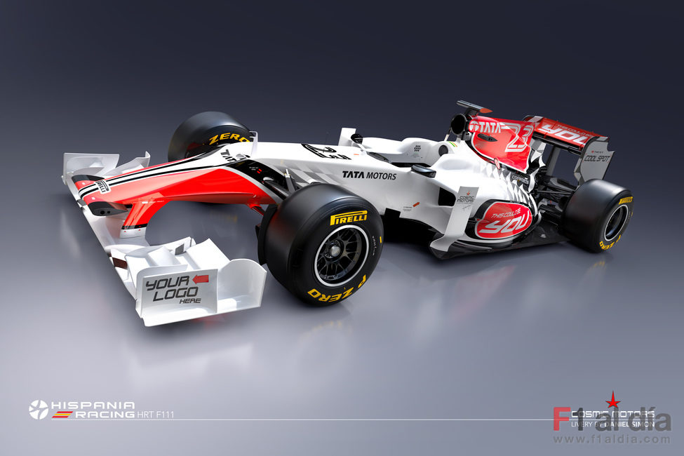 F111, el monoplaza de Hispania para 2011