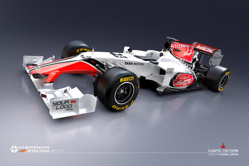 F111, el monoplaza de Hispania para 2011