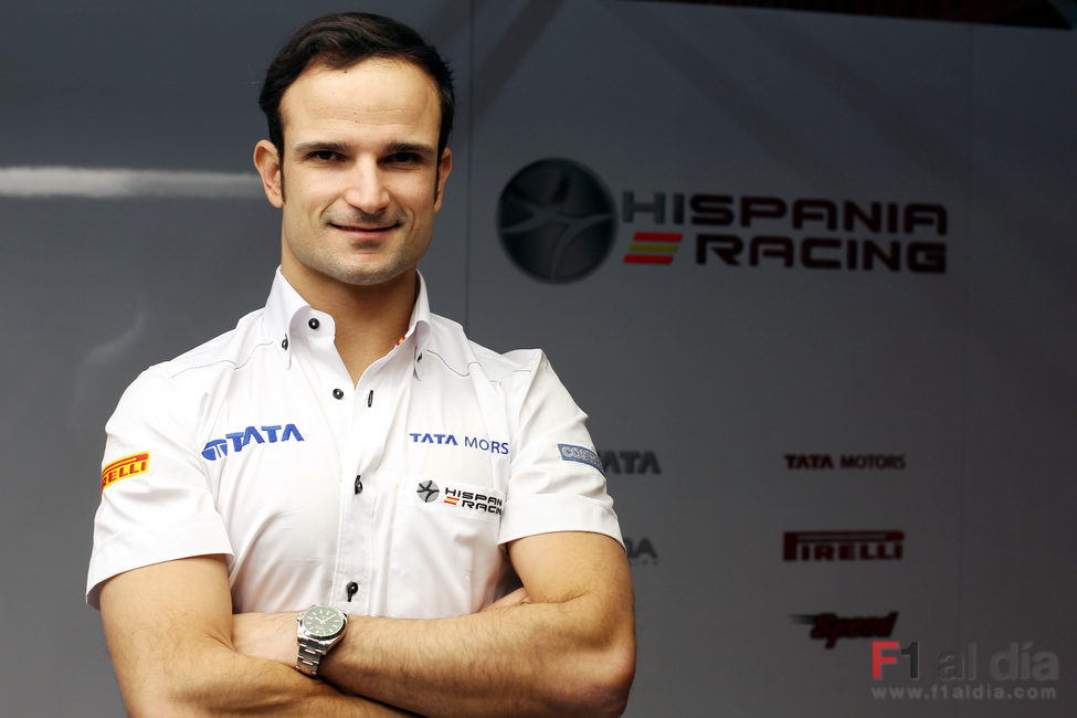 Liuzzi, contento por estar en Hispania en 2011