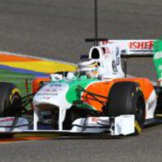 Nico Hülkenberg se estrena en Force India