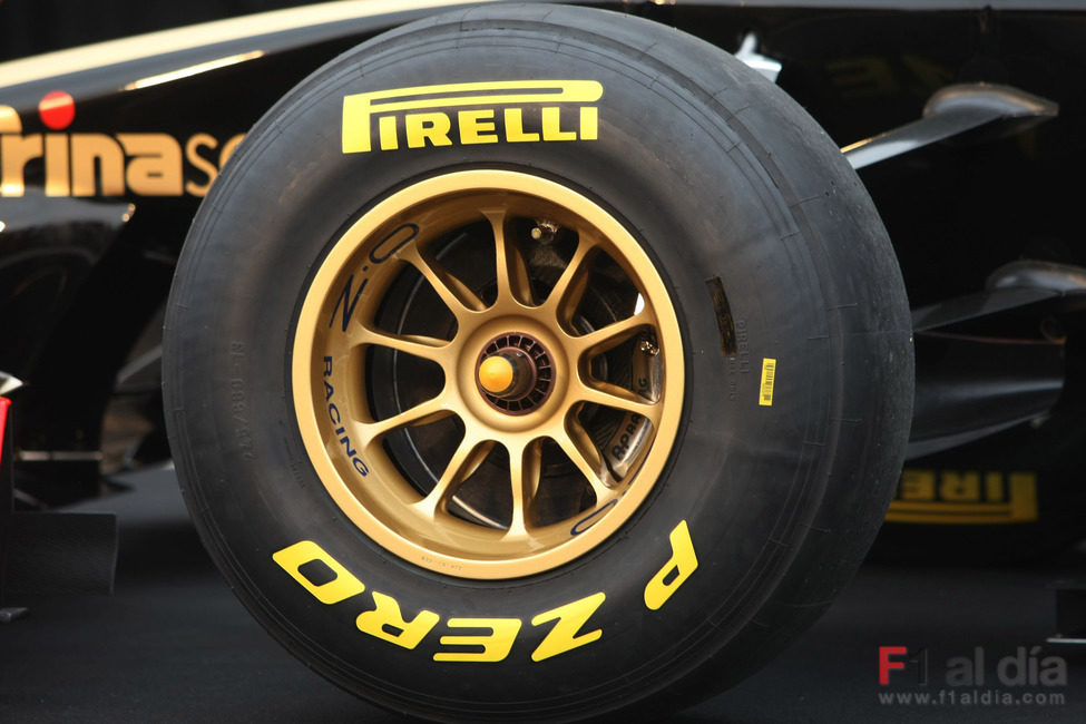 Pirelli 'P ZERO' para la F1 en 2011