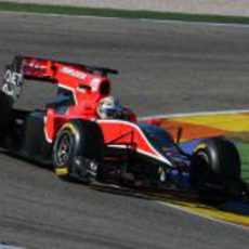 Jerome D'Ambrosio se estrena en Virgin Racing