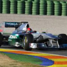 Schumacher espera dar la campanada con el W02