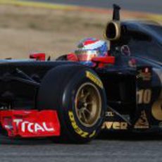 El Lotus Renault GP R31 en Cheste