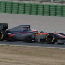 El Hispania F110 monta los nuevos Pirelli