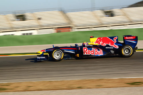 Mark Webber prueba por primera vez el RB7