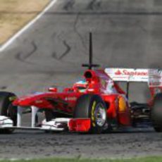 Gran antena en Ferrari para recoger datos