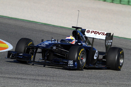 Pastor Maldonado en el FW33