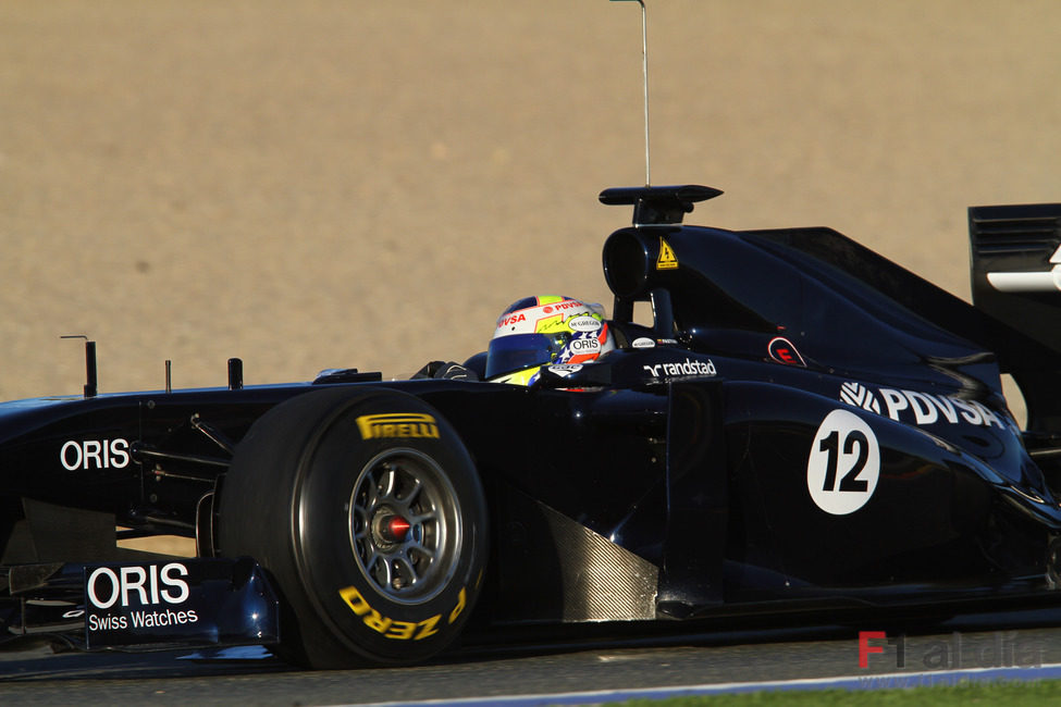 Maldonado lucirá el '12' en su Williams