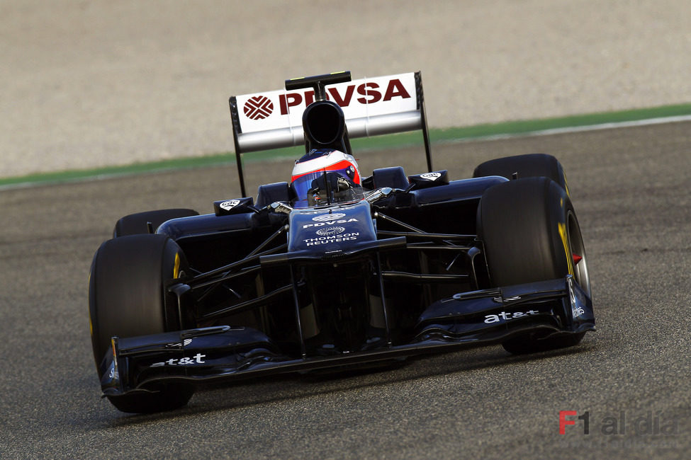 Barrichello prueba el nuevo FW33 de 2011
