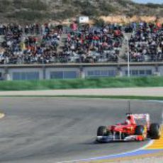 Mucha gente en algunos puntos del circuito