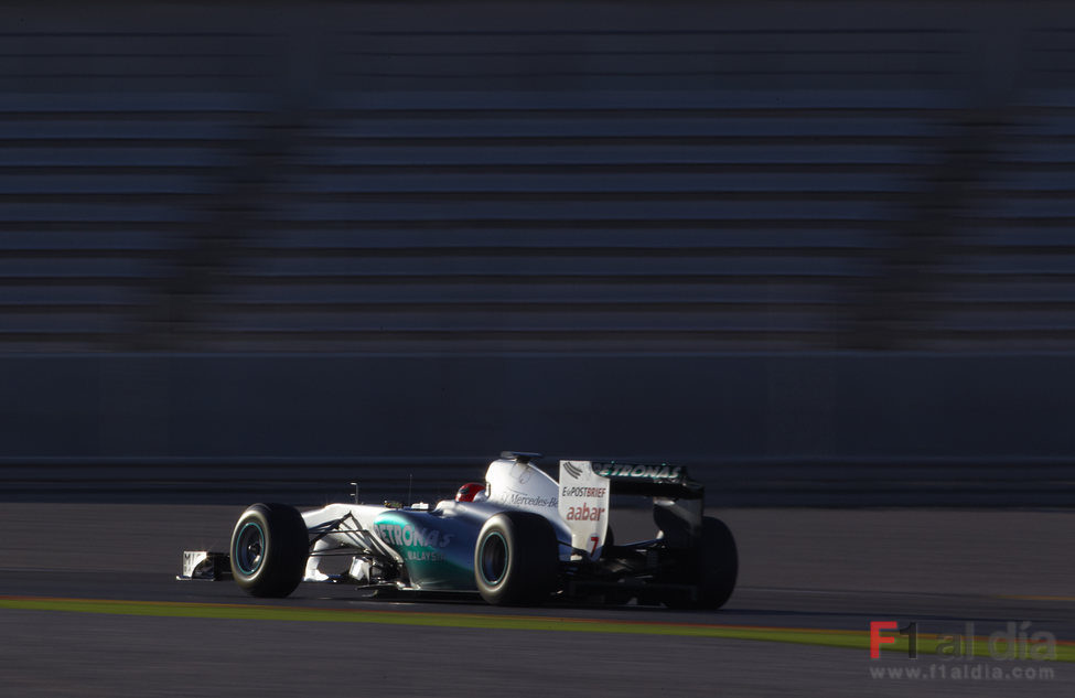 El Mercedes W02 podría darle el título octavo título a Schumacher