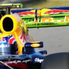 Red Bull analiza el comportamiento del "alerón móvil"