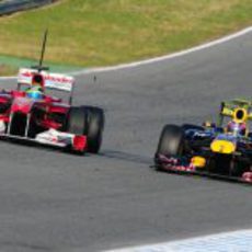 Massa pasa a Webber en Jerez