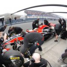 'Pit-stop' para Jerome D'Ambrosio en Jerez