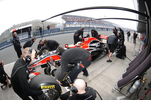 'Pit-stop' para Jerome D'Ambrosio en Jerez