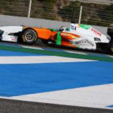 El nuevo VJM04 en Jerez