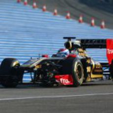 Petrov en el Lotus Renault GP