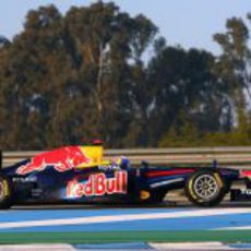 Mark Webber en Jerez con el RB7