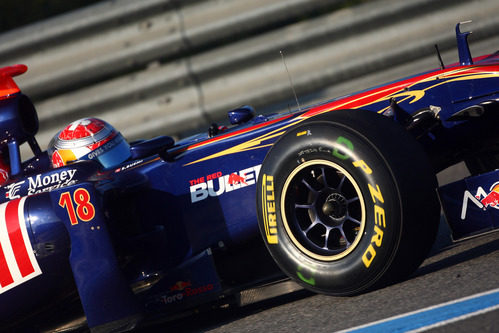 Sébastien Buemi en Jerez con el STR6