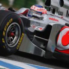 Jenson Button en Jerez con el MP4-26