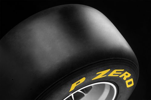 'P ZERO' es la marca de Pirelli para la Fórmula 1