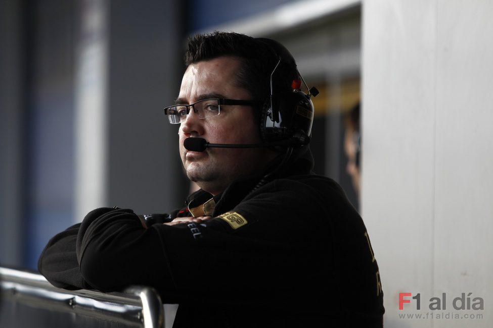 Eric Boullier, jefe del equipo Lotus Renault GP en Jerez