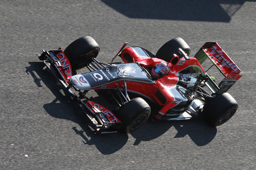 Timo Glock en Jerez con el MVR-02