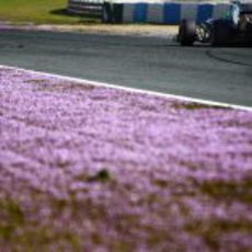 Kovalainen en la pista de Jerez