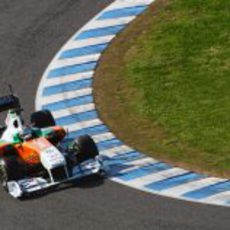 Sutil rueda en Jerez con el VJM04