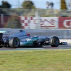 Michael Schumacher en el Circuit de Catalunya