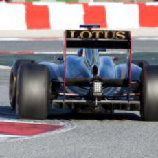 Difusor trasero del Lotus Renault GP R31